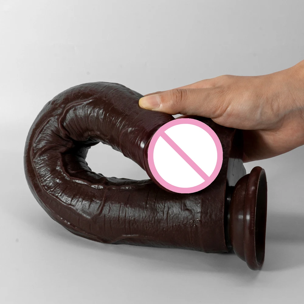 Anal Sex Toys Female Sex Toys Big 16.5 inch Thick Huge G Spot Dildo with Suction Cup for Women and Men
