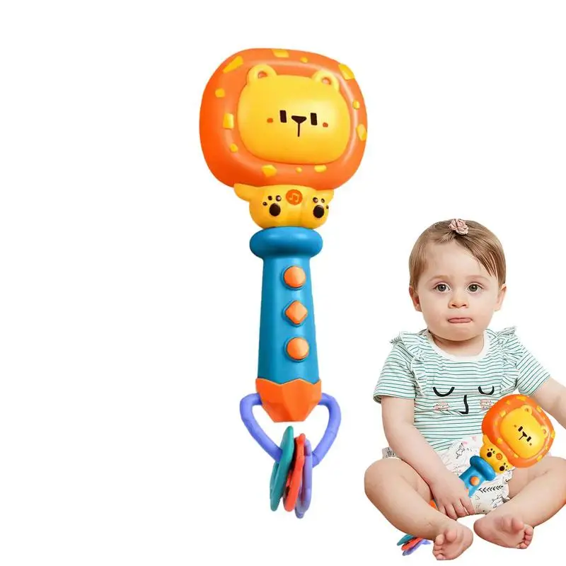 

Мягкие погремушки, безопасная обучающая игрушка, детские погремушки с музыкой, мягкие прорезыватели, симпатичные игрушки для новорожденных, обучающая игрушка для девочек