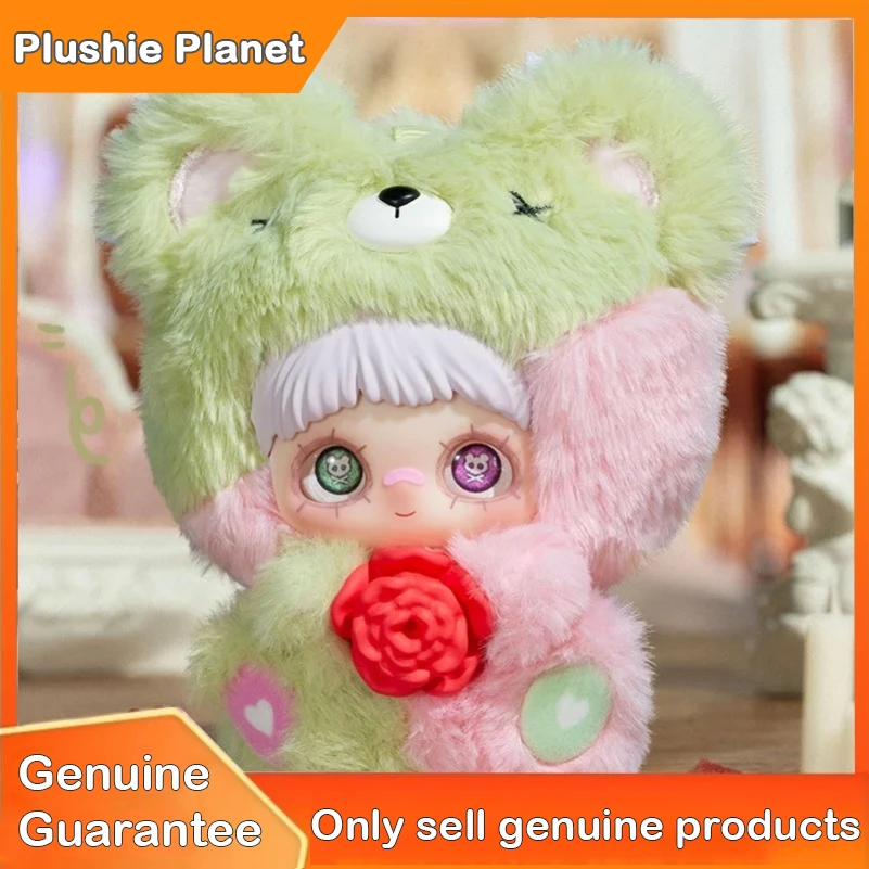 Fancyくまちゃんベレー Paradise / Large Multi-Colored Pearlescent Bear Chain Necklace – YVMIN