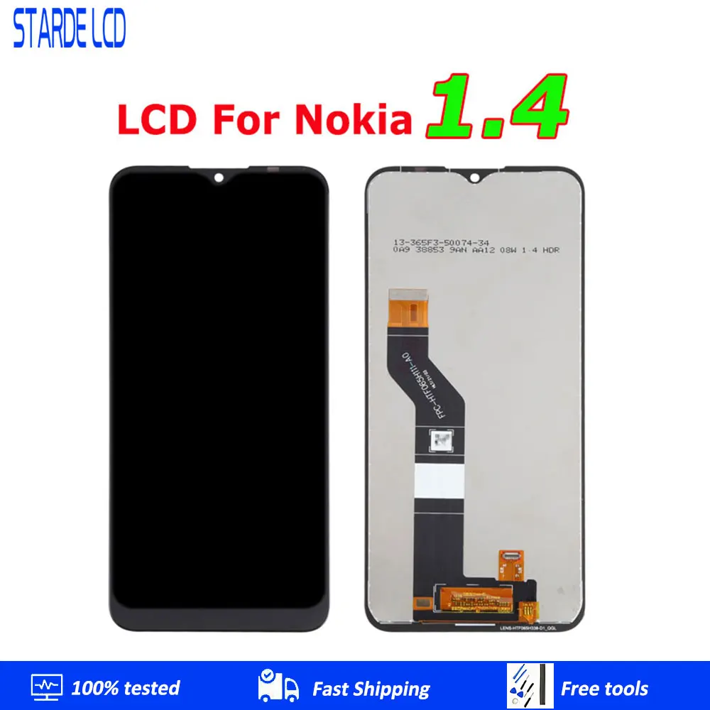 

6.52" Original LCD For Nokia 1.4 LCD Display Touch Screen Digitizer Assembly Replacement For Nokia 1.4 LCD Display With Tools