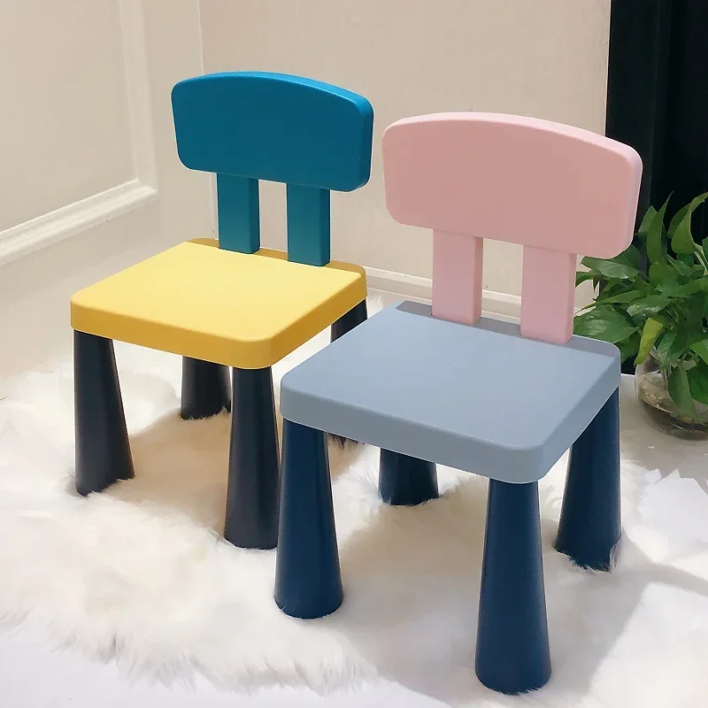 Children's Plastic Table and Chair Suit Household Kindergarten Baby Study Plastic Table Chair Gaming Toy