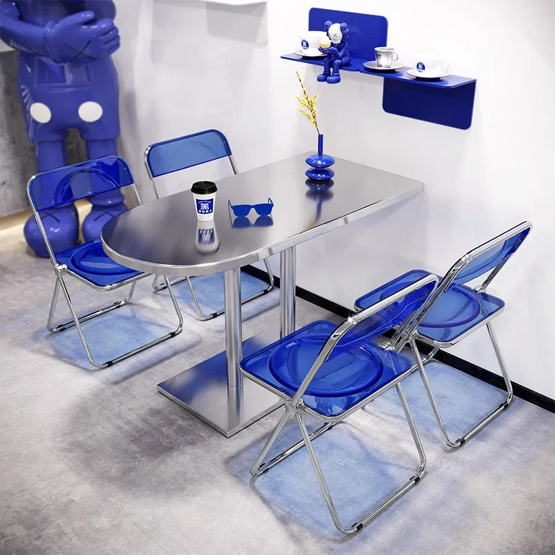 

C70 Internet celebrity Thai style restaurant card seat sofa table and chair combination folding chair Southeast Asian snack ba