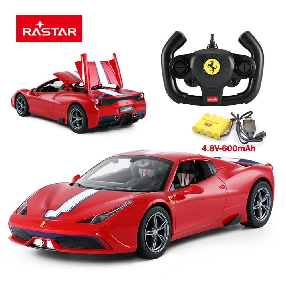 RASTAR-Voiture télécommandée Ferrari 458 Spéciale A, échelle 1:14