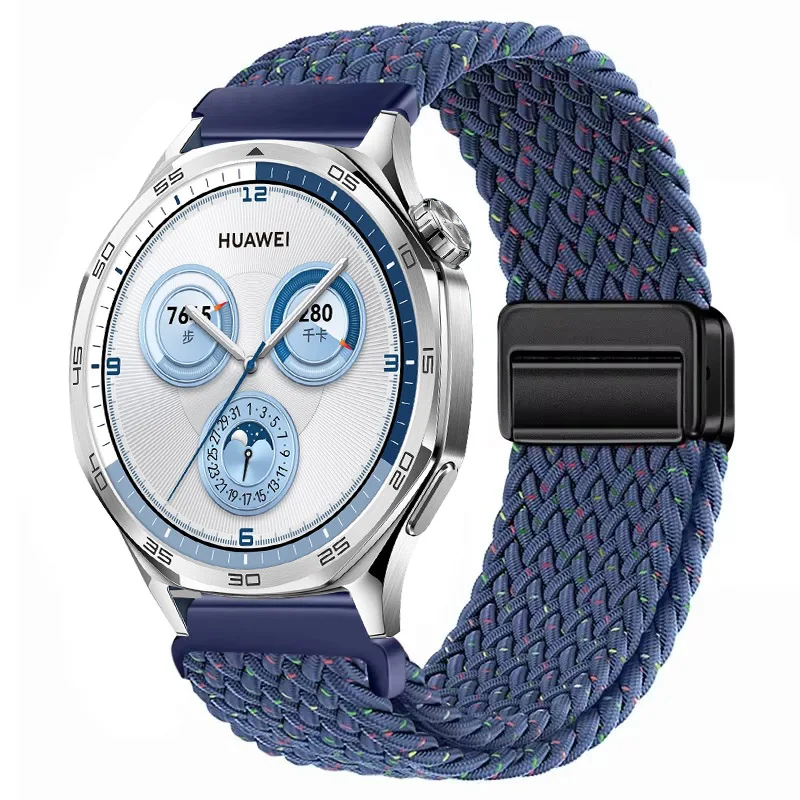 Magnetic Clasp Nylon Strap, 22mm, Breathable Bracelet