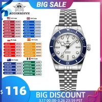 ADDIESDIVE New 39mm Watch Classic NH35 Automatic Mechanical Luxury Sapphire BGW9 Luminous Waterproof 200m Reloj AD2043 1