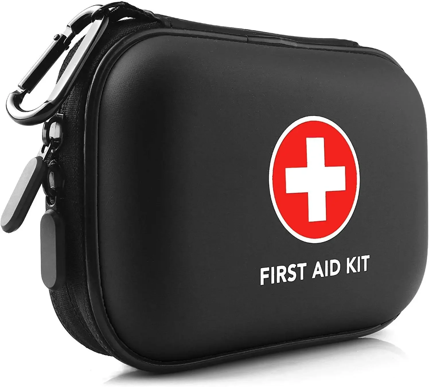 Empty Outdoor First Aid Kit Bag–Waterproof PU+EVA Case, Compartmentalized for Camping,Survival Gear, Emergency Medical Supplies