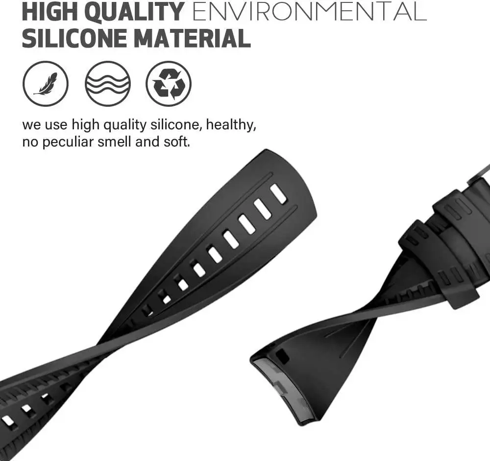 Durable Silicone Wristband Replacement