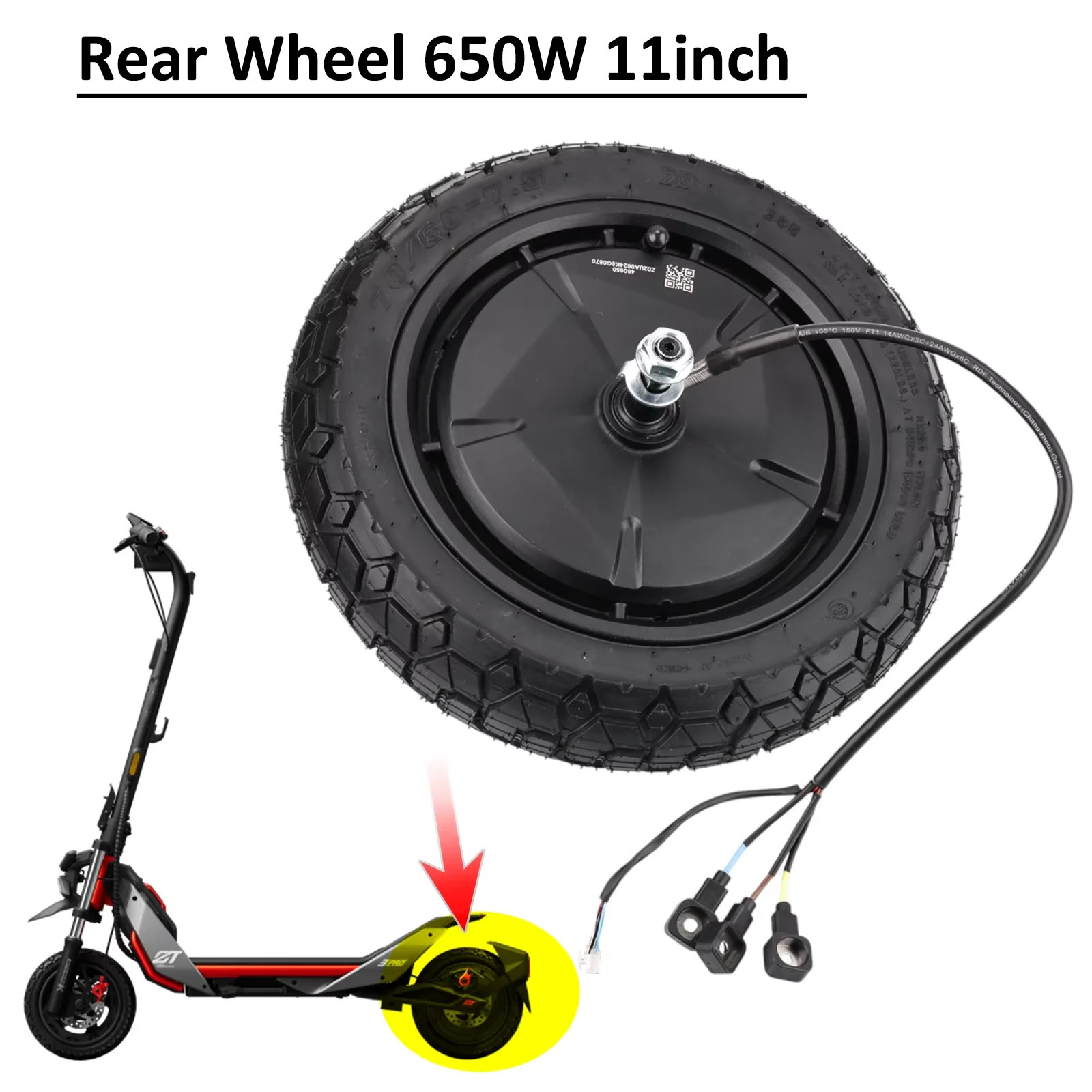 Razor MX500 & MX650 - Cohete Para Neumático Trasero