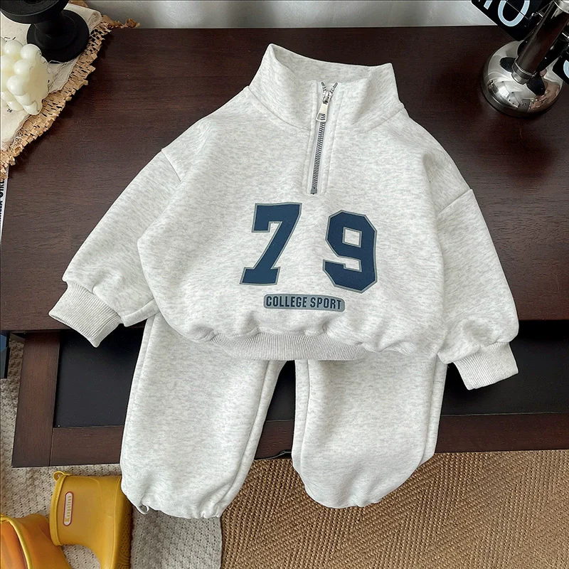 55703-c290c1.png Kids Clothing Sport Sweatshirt Set 2PCS Casual Pullover Outfit