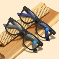 2024 New Ultra Light Large Frame Presbyopia Glasses High-definition Elderly Reading Glasses Anti Blue Light Far Sight Glasses 2