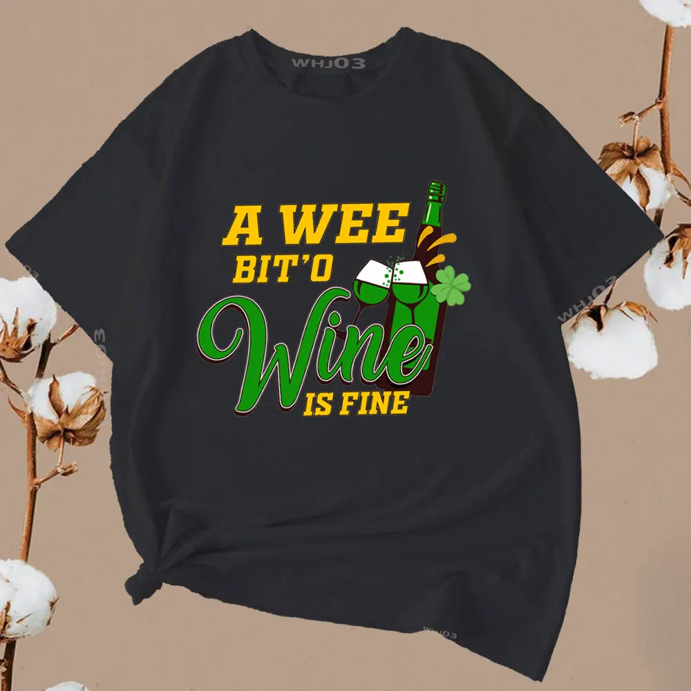 Happy Irish Beer Ireland Flag St Patricks Day Uomo Donna Leprechaun T-Shirt Maglietta Stampata In Cotone Di San Patrizio Ropa Hombre