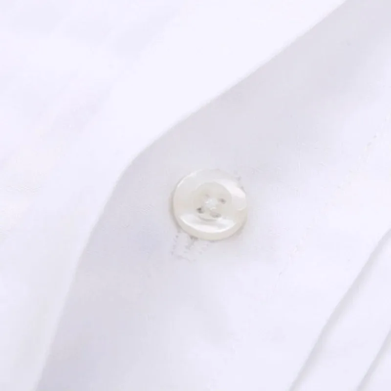 Men's Wing-tip collar 1/4" Pleat Tuxedo Dress Shirt French Cuffs Hidden Buttons Placket Long Sleeve Wedding Bridegroom Shirts