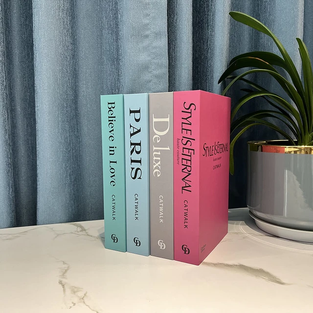 Teal Decorative Books for Home Decor