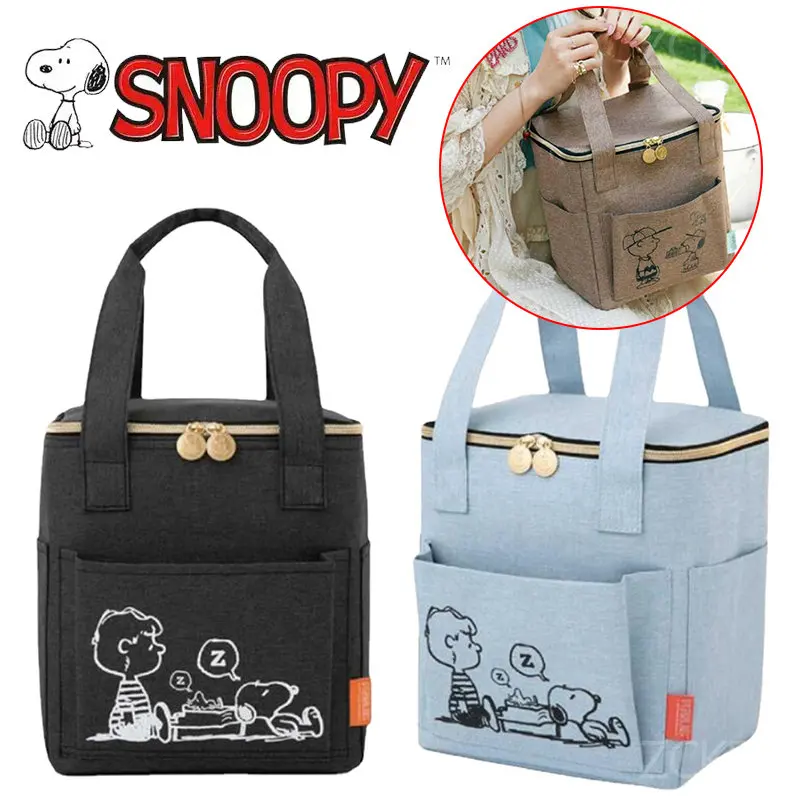 Snoopy Charlie Brown Snoopy Peanuts Lunch Bag Thermal Insulation