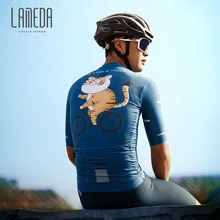 LAMEDA 2022 nowy profesjonalne mocno odzież rowerowa krótki rękaw top lato męska i damska kolarstwo szosowe odzież rowerowa