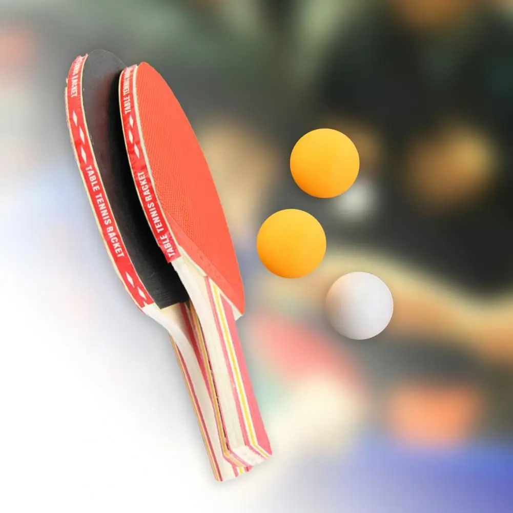 1set Good Table Tennis Racket Set Training Rackets Universal Durable