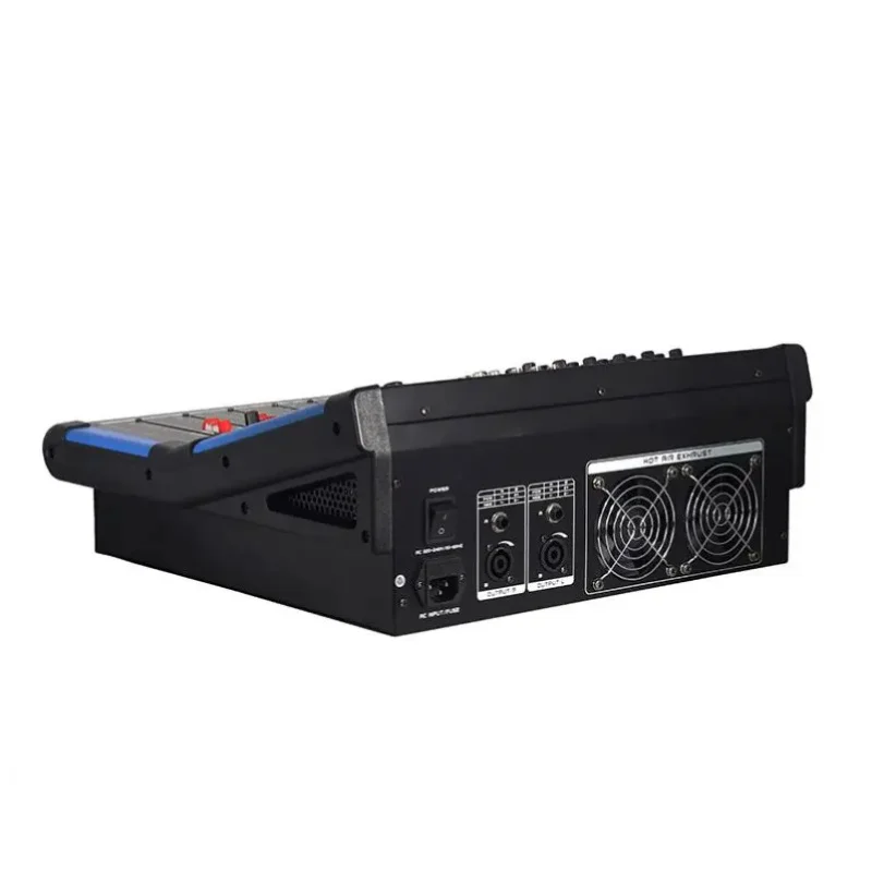 USB BT 48V 팬텀 파워, 16개의 DSP 효과를 갖춘 6채널 파워 믹서, DJ 라이브 스테이지 스튜디오용 신제품