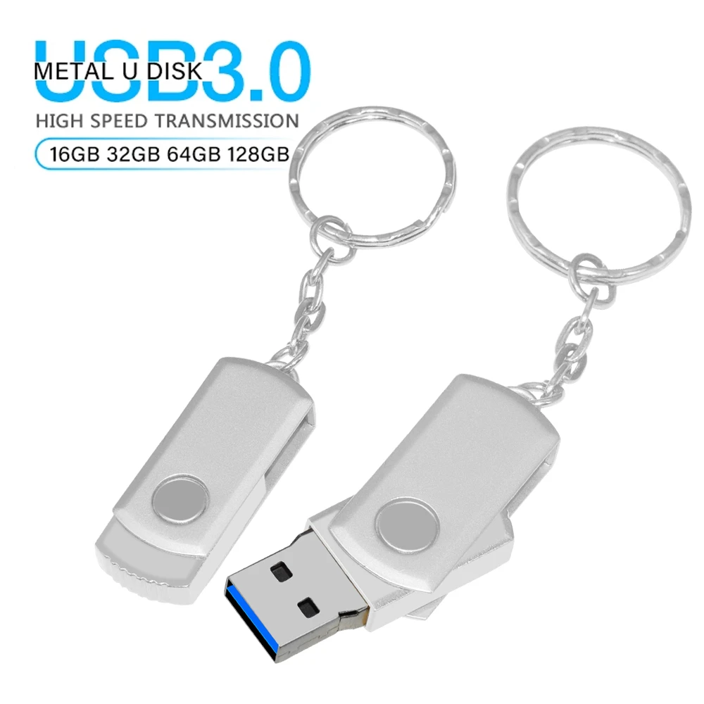 Real capacity usb flash drive 128GB 64GB 32GB 16GB 3.0 metal pen drive