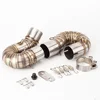 Motorcycle Exhaust Muffler Middle Link Pipe For Honda CBR1000RR exhaust CBR 1000RR 2008 2009 2010 2011 2012 to 2016 Slip-on
