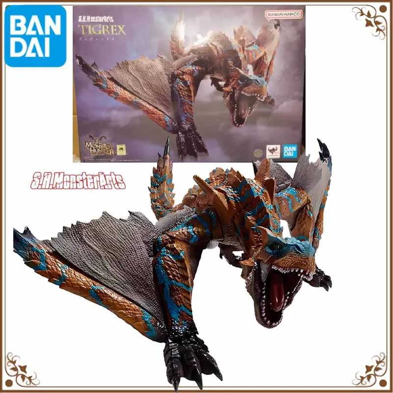 Bandai Original SHM Anime Figure MONSTER HUNTER RATHALOS 20th