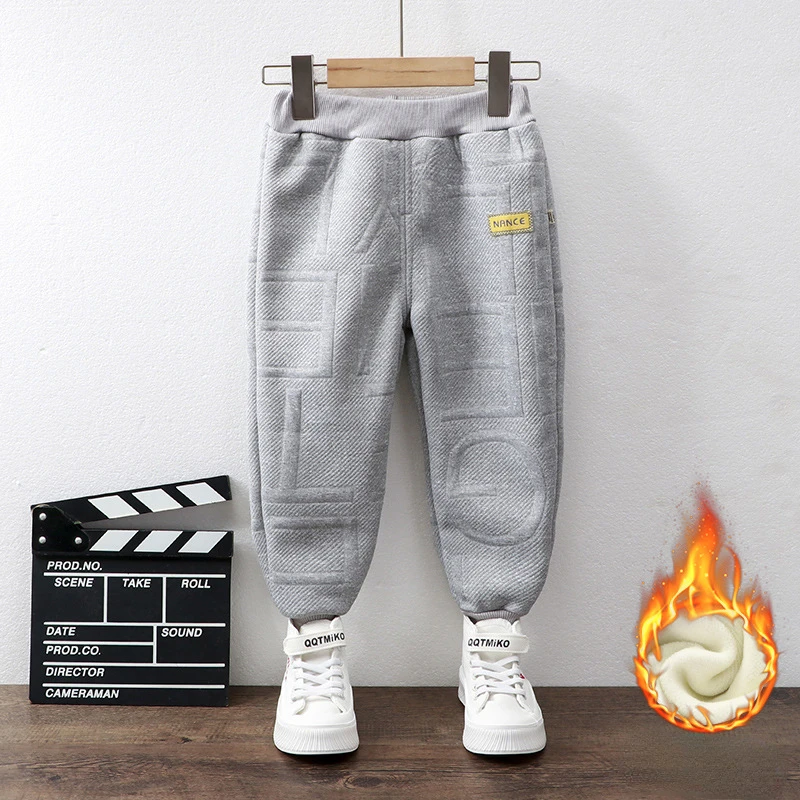 Kids Thick Casual Sweatpants 4