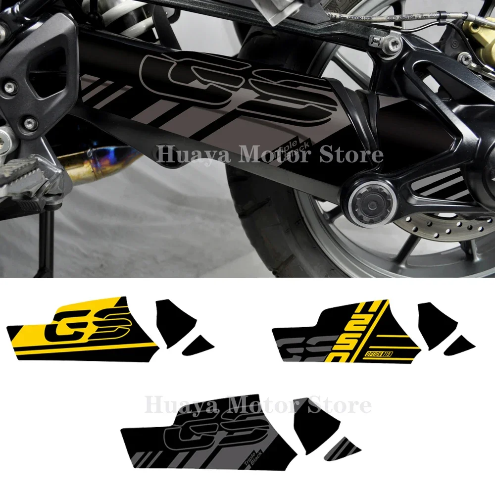 Motorcycle Swingarm decoration Decal For Motorrad R1200GS R1250GS Adventure Triple Black 2013-2021 Drive shaft sticker welly 1 12 2021 triumph trident 660 high simulation alloy model adult collection decoration gifts toys for boys