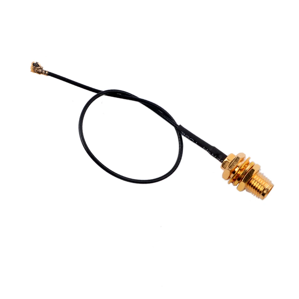 GPS 모듈 차량용 양방향 수신 증폭 신호 SMA용 GPS 안테나 28dB 이득, I-PEX-1 - SMA 암 안테나 어댑터 포함