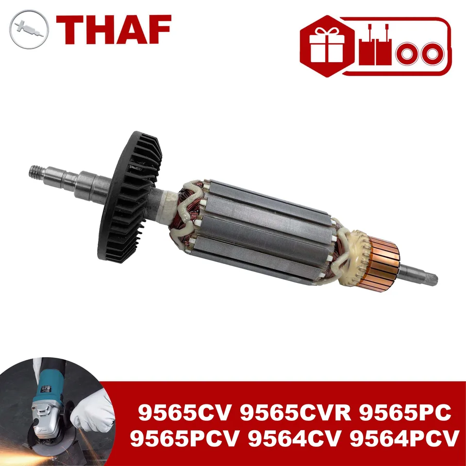 Anker Rotor Läufer Für Makita Winkelschleifer 9554 NB , 9555