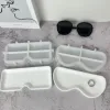 Sunglasses Tray Plaster Silicone Mold DIY Jewelry Storage Box Epoxy Mould Coaster Saucer Crystal Drop Glue Mould Home Decoration 3