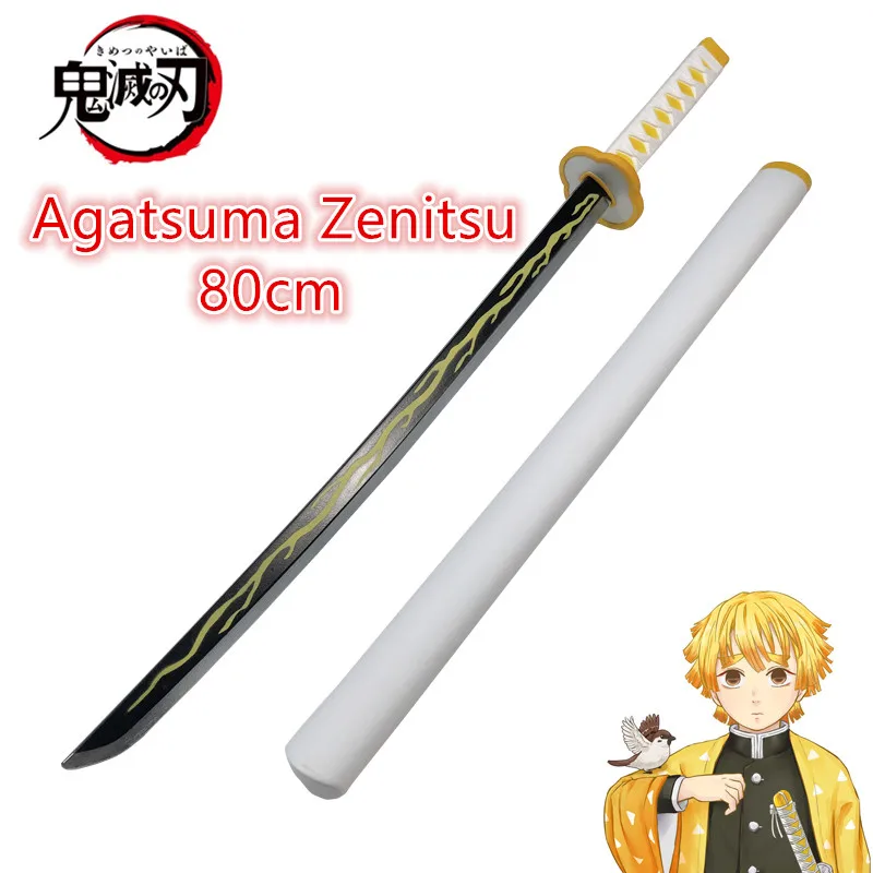 Anime Original  Katana Cosplay Weapon  Sword Kamado Tanjirou Kyoujurou Tanjirou Swords 80cm 2