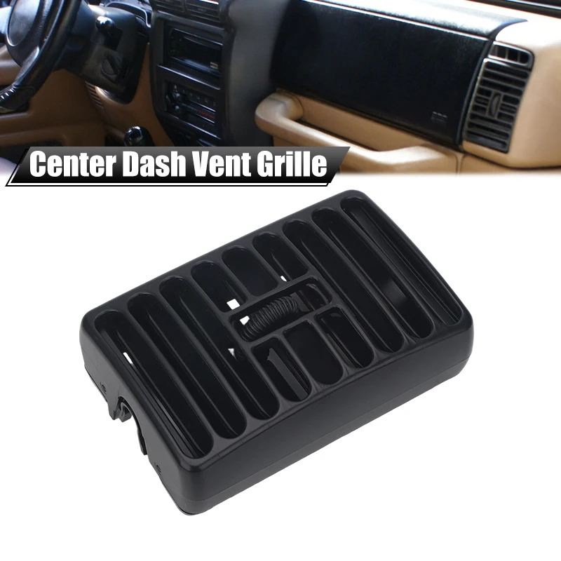 대시 보드 에어컨 환기구 패널 AC 그릴 Jeep Cherokee XJ 1997-2001 Wrangler TJ 1997-2006 5FS10LAZAB 5DP55TAZ