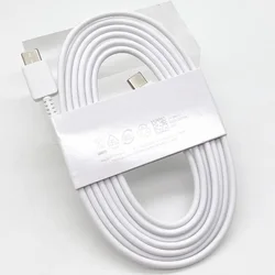 Premium 1.8M USB - C 3A PD Cable with 45W Super Fast Charging Capability - 1.8m (White)