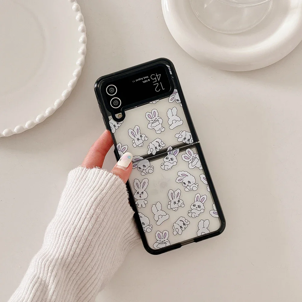 Фото Прозрачный чехол-книжка для Samsung Galaxy Z 3 4 5 №2