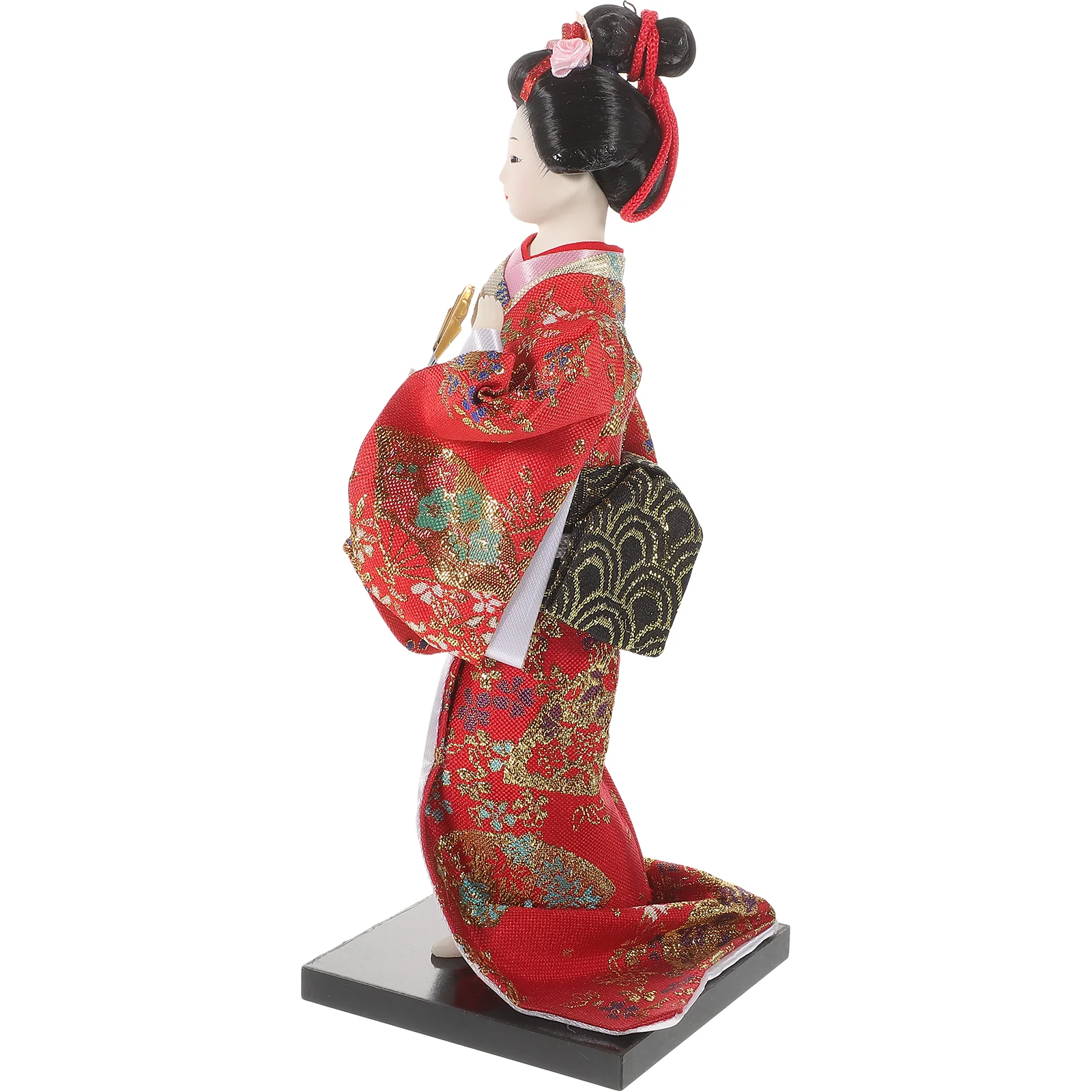 

Nolitoy Home Decor Geisha Kabuki Doll Model Japanese Kimono Maiko Figurine Oriental Car