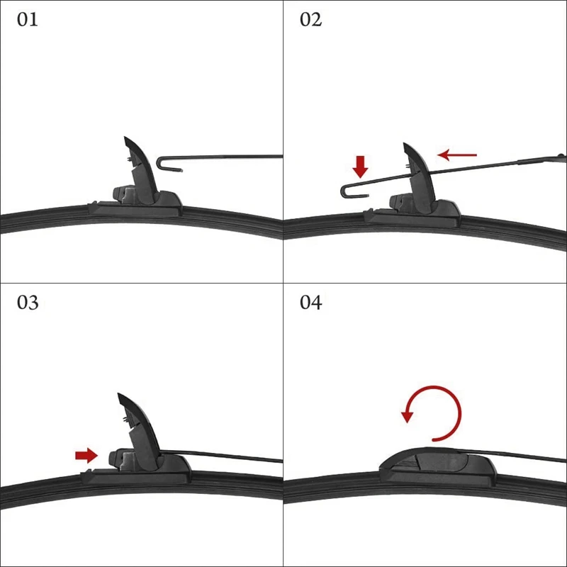 350X400MM Manual UTV Windshield Wiper 15.7 Inch Wiper Kit Polaris Ranger RZR 800 900 1000 Can Am Kawasaki Honda