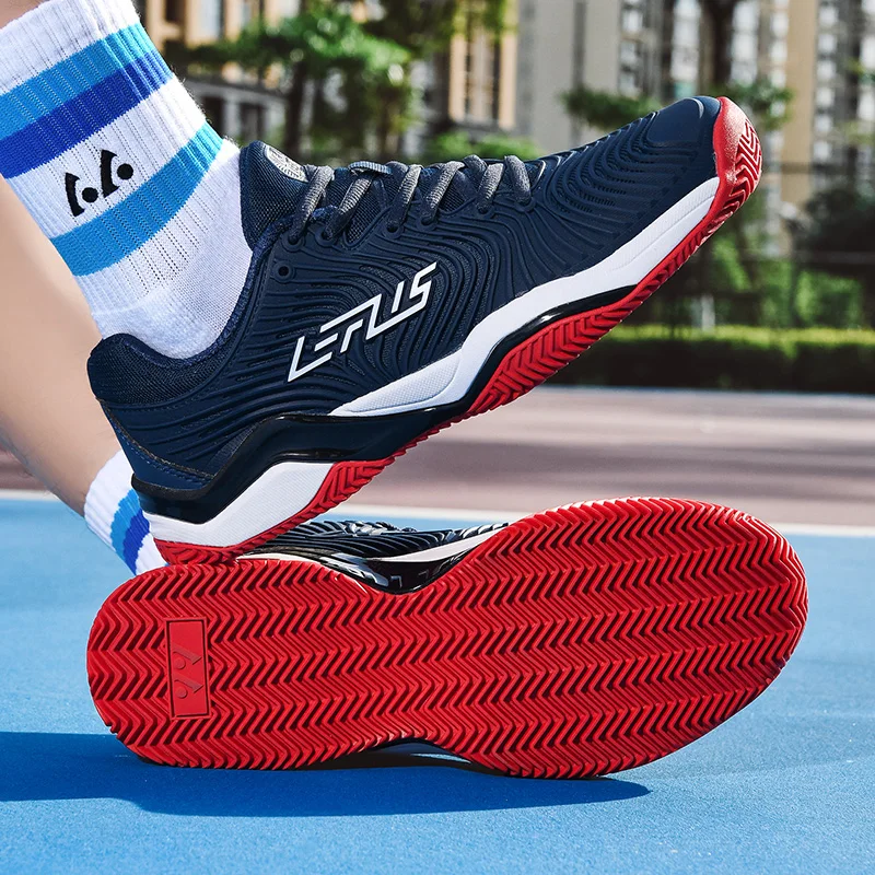 Men's and Women's Badminton Shoes Anti-Slip Table Tennis Sneakers Outdoor Professional Athletic Sports Trainers