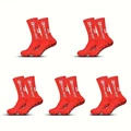 5 Pairs Red