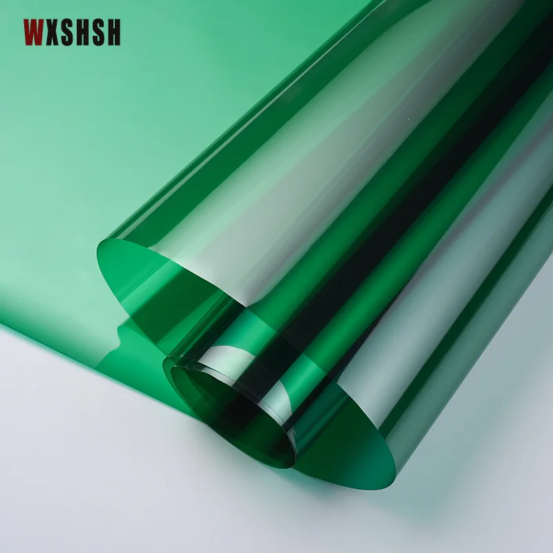Window glass sticker UV-Proof Self-adhesive PET Decorative protective film for glass For Office Store Market Multi-Color