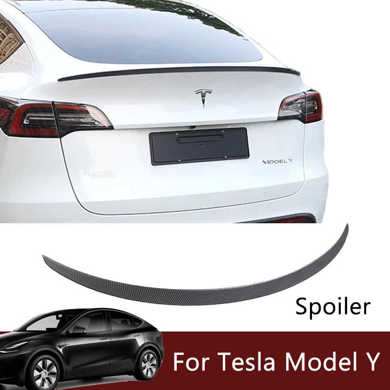 Hinten Stamm Spoiler Für Tesla Modell 3 Y 2023 2017-2021 23 Stamm