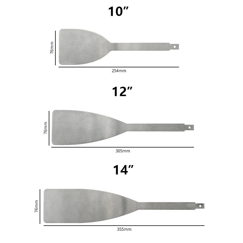 3Pcs Stainless Steel Scraper Blade Car Windshield Electric Disassembly-Knife Glass Disassembler Tools Renovation/Cleaning Tools