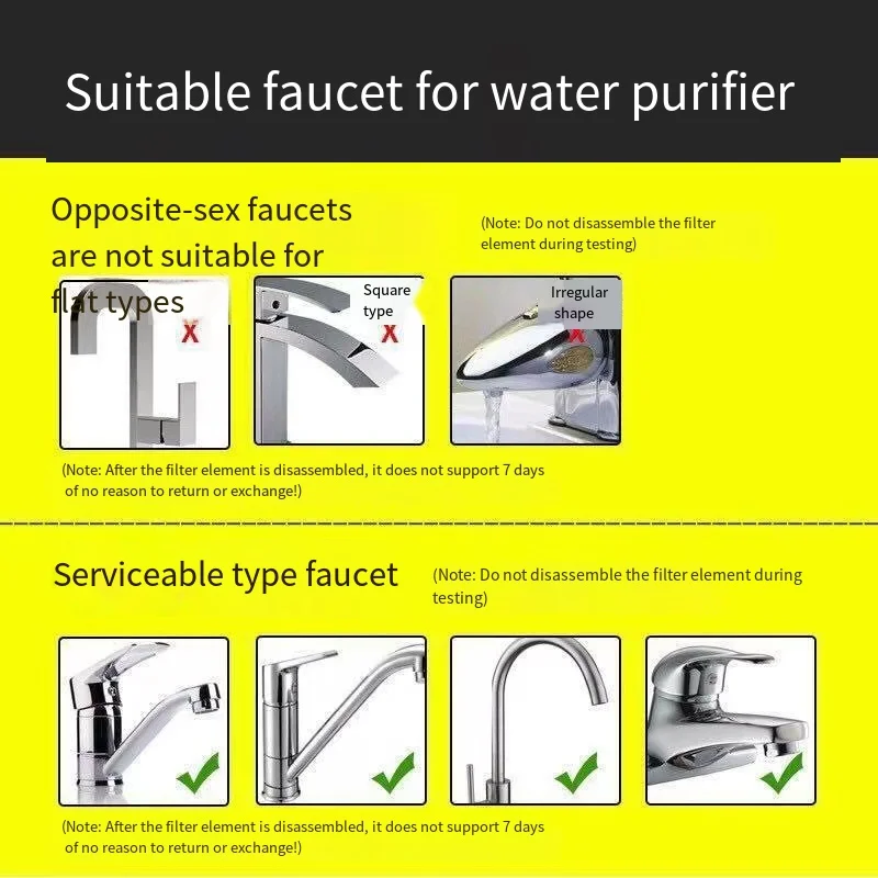 Description Picture 5 of itemTap Water Filter Washable Replacement Kitchen Faucet Long Lasting Filtro Water Purifier Tap Filter Chlorine