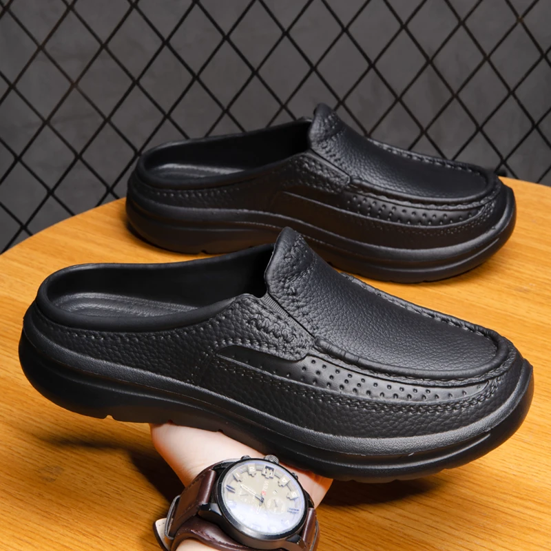 

2023 A slip-on driving shoes chef men's Casual shoes slipper