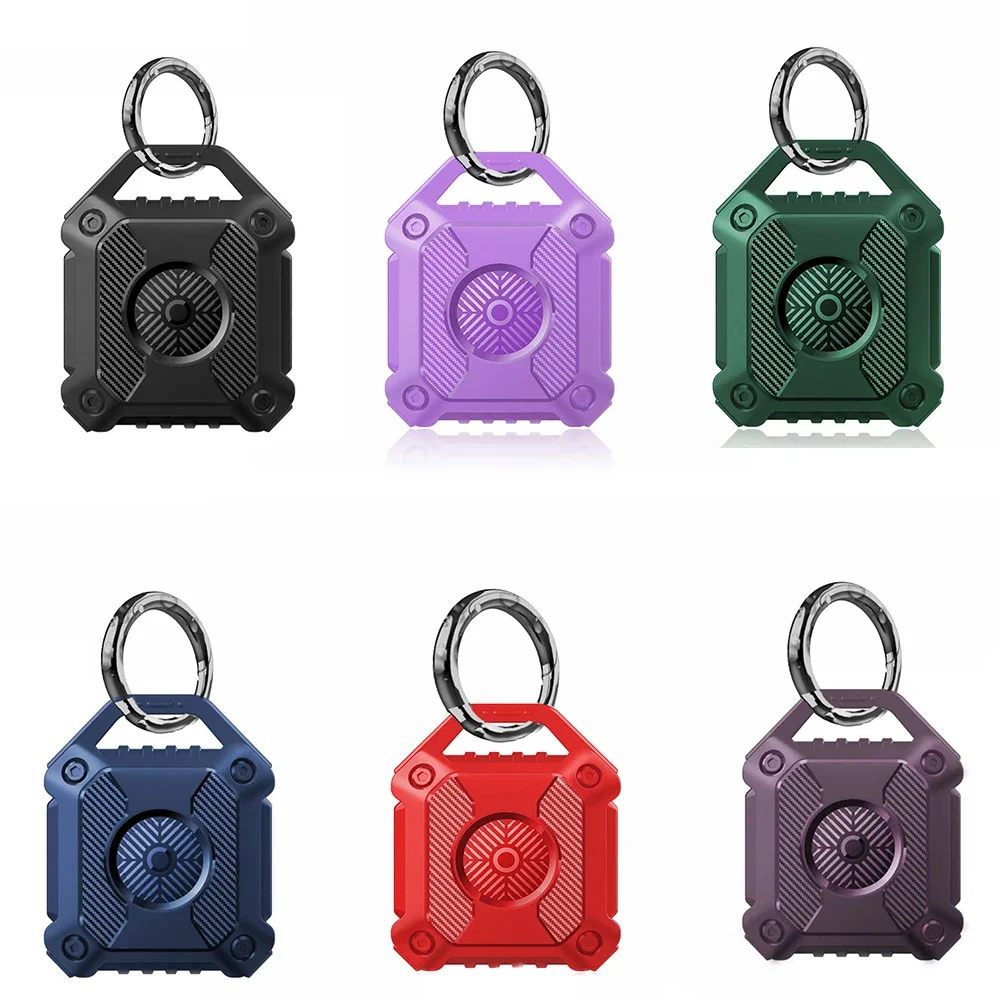 Waterproof Anti-Lost Airtag Holder with Keychain - Protective Cover & Scratch-Resistant Case