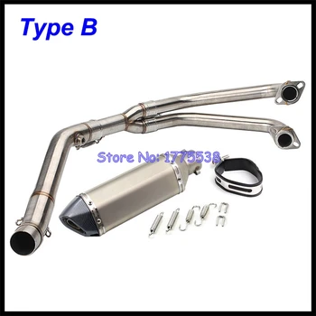 Motorcycle Exhaust For R3 R25 2015-2018 MT-03 2016-2018  for YZF-R3 YZF R25Escape Moto