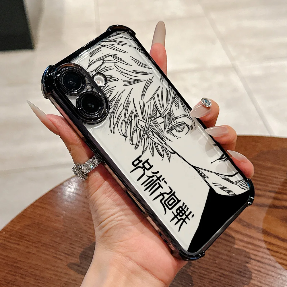 Jujutsu Kaisen Gojo Satoru Plated Airbag Phone Case