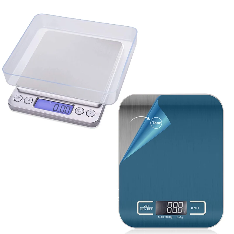 Portable Scales Precise Mini Weighting Scale Case Postal Kitchen