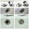 Stainless Steel Sink Overflow Covers Round Replacement Wash Basin Overflow Ring Plug Sink Hole Cover Kitchen Bathroom Supplies 3