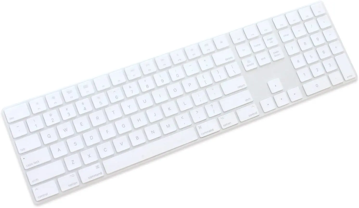 Keyboard With Numeric Keypad Wired Usb Mb110ll/B A 1243 G6 A 1943 For Apple Imac Magic Silicone Keyboard Cover Protector Skin