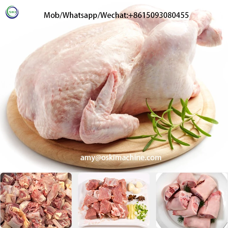 Hydraulic Electric Guillotine Machine Bone And Frozen Meat Cutting Machine Beef Bone Cutting 6
