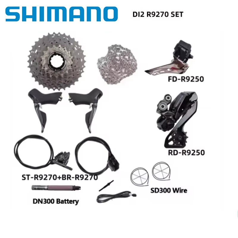 Shimano Dura ace Di2 R9270 2x12S Groupset R9250 Front/Rear